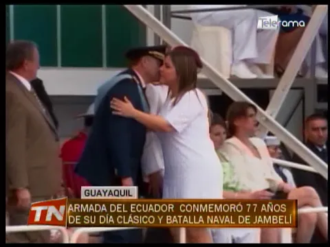 Armada del Ecuador conmemoró 77 años de su día clásico y batalla naval de Jambelí