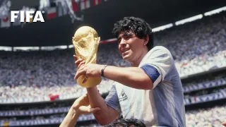 diego maradona every fifa world cup goal for argentina