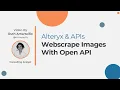 Webscrape Images via Open API