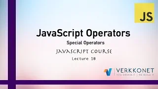 Special Operators - JavaScript Course