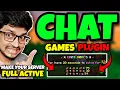Best CHAT Games Plugin to Make Your Minecraft Server Full ACTIVE Chat Games Plugin Tutorial