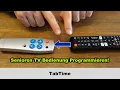 HOW TO PROGRAM THE TABTIME TV REMOTE CONTROL - FOR SENIORS FACTOREM