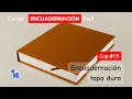 Easy Bookbinding Course Gluing the Hardcover