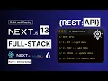 Create Full-Stack REST APIs with NextJS and MySQL Into Setup