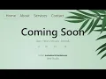 How to Make Coming Soon Website in HTML CSS JavaScript