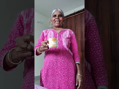 BED COFFEE EXPECTATION VS REALITY😂😜 #thoufiq24 #gethugrandma #paati#shorts#reels#comedy#acting#tamil