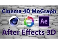 AEplus 008 - How to convert Cinema 4D MoGraph elements into After Effects 3D layers