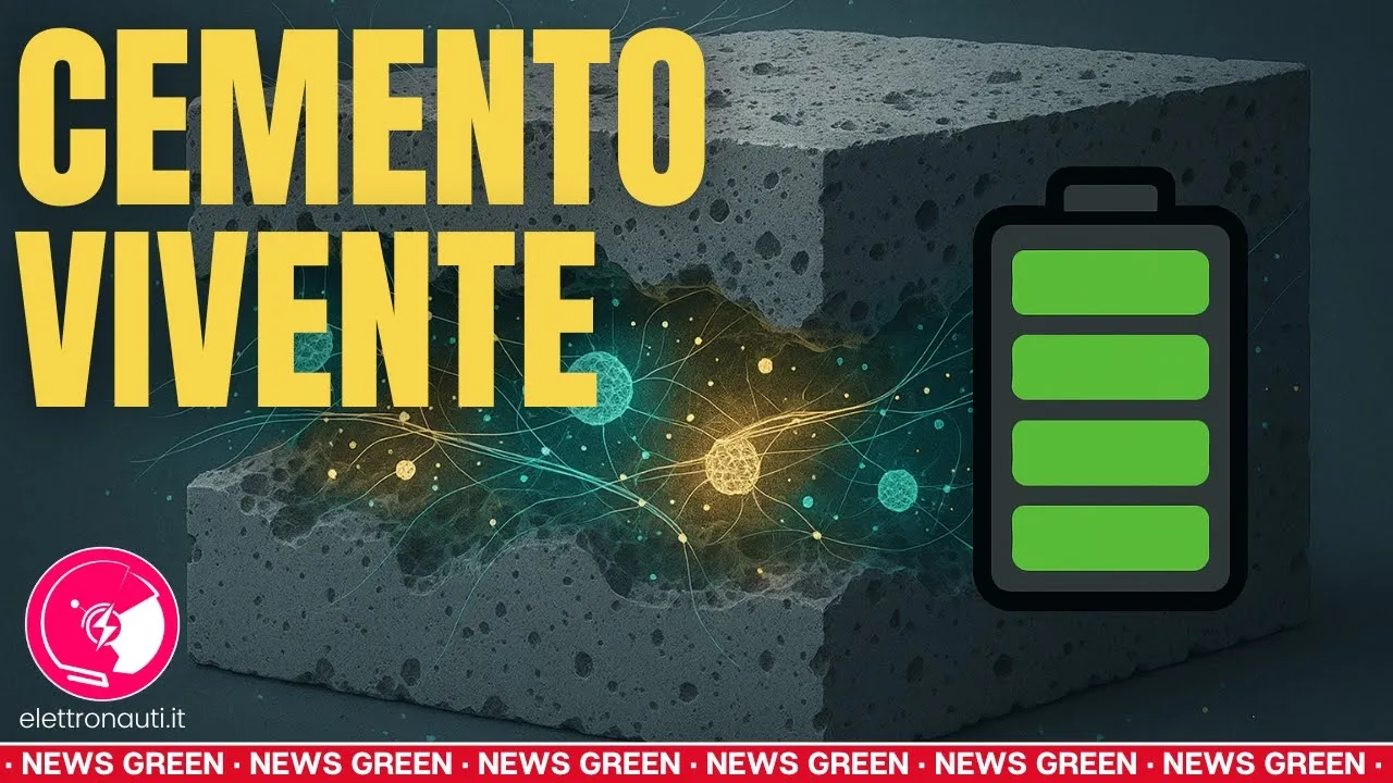 Cemento vivente, le strutture edilizie diventano sistemi di accumulo