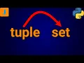 How To Convert Tuple To Set In Python