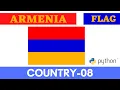Armenia flag drawing using python