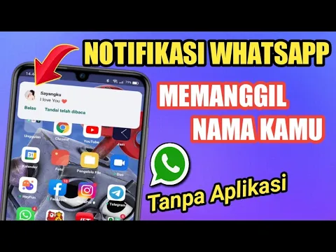 Download MP3 Cara Membuat Notifikasi Whatsapp Memanggil Nama Kamu