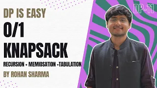 Knapsack Recursion Memoisation Tabulation DP-11 DP Is Easy