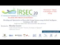 604 - Modeling and Optimization of Renewable Energy Systems using Artificial Intelligence Techniques