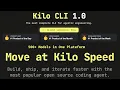 All-in-One AI Coding Platform Kilo CLI 1 0 Move at Kilo Speed