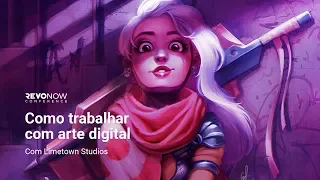 Como Trabalhar com Ilustração e Pintura Digital - Limetown Studios