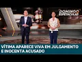 Download Lagu Reviravolta: vítima aparece em audiência e inocenta amigo acusado de homicídio | DOMINGO ESPETACULAR