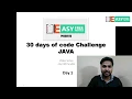 Day 1 DataType 30 days of code Challenge Hackerrank in JAVA -