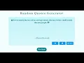Random Quote Generator JavaScript Beginner Project Tutorial
