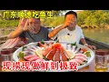 Download Lagu 广东顺德西江上吃鱼生，渔民撒网现捞现做，鲜到极致每天座无虚席#麦总去哪吃