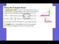 04 Tangent Ratio