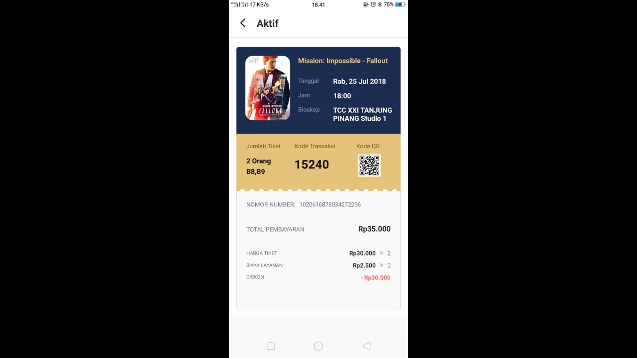 CARA PESAN MAKANAN DI BIOSKOP LEWAT APLIKASI XXI MTIX