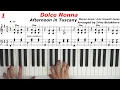Download Lagu DOLCE NONNA Afternoon in Tuscany  Beautiful Italian Piano Music Sheets Score Free Tutorial Ноты Easy