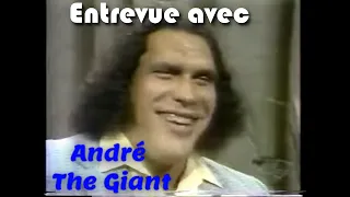 Andre the Giant Interview Entrevue avec Jean Ferre Andre Roussimoff