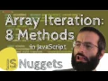 Array Iteration 8 Methods