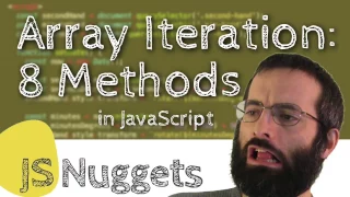 Array Iteration 8 Methods