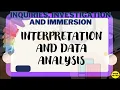 INTERPRETATION AND DATA ANALYSIS