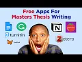 7 Free Apps For Master s Writing