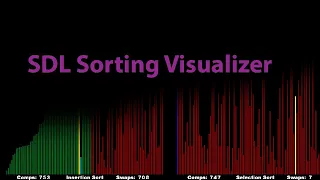 SDL Sorting Visualizer