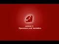 Learn Ruby Programming Lesson 3 - Operators and Variables