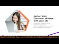 Algorithmics Greece Python Start Course 12-15 yrs
