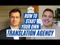 SETTING UP A TRANSLATION AGENCY w Robert Gebhardt