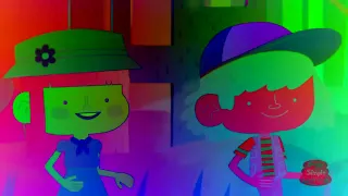 super simple songs walking in the jungle intro logo sponsored by klasky csupo 2001 effects