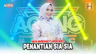 nazia marwiana ft ageng music penantian sia sia official live music 