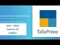 Download Lagu KLiC Tally Prime Era Session 53 Question English Era Session 54