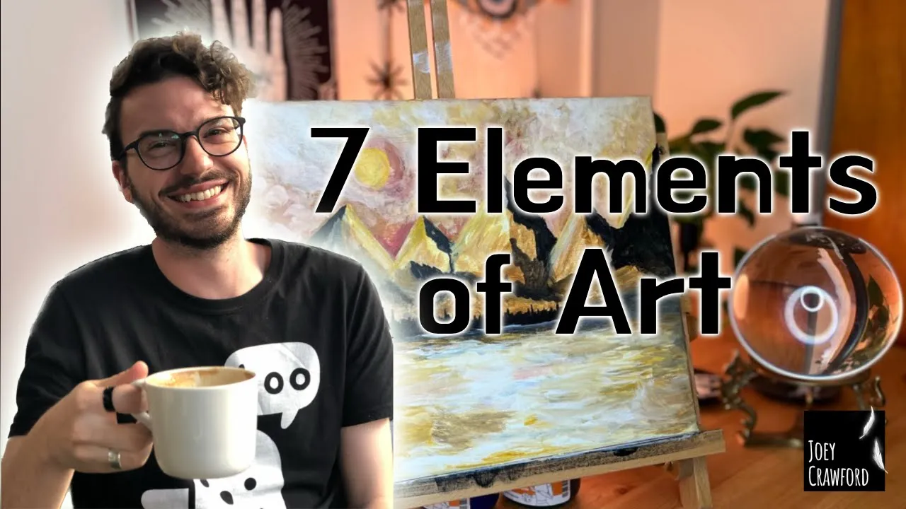What are the 7 elements of art? | Easy Painting Tutorial | Joey Crawford