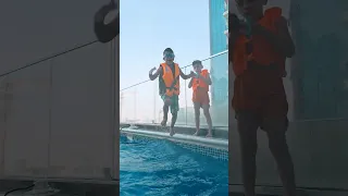 التقينا بالمسبح مع أصدقائنا اكسبلور 