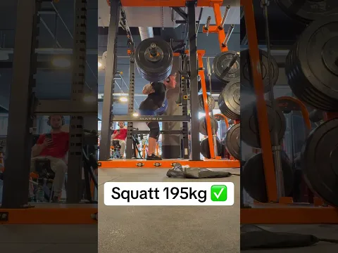 J’ai squatt 195kg ! #streetlifting #motivation