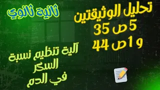 تحليل الوثيقة 5 ص 35 والوثيقة 1 ص 44 سنة ثانية ثانوي 