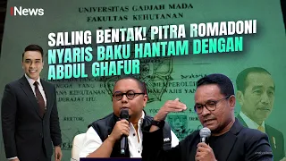 panas pitra romadoni nyaris baku hantam dengan abdul ghafur saling bentak pecah rakyat bersuara