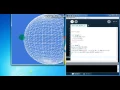 processing 3d ball moving mouseXY