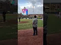 Jake Burton sings the National Anthem
