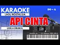 Download Lagu Karaoke - Api Cinta // Loela Drakel ( Nada Pria )