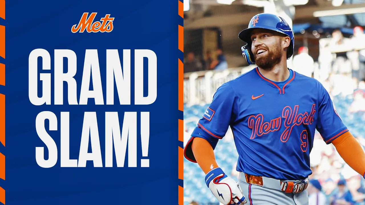 Brandon Nimmo MONSTER Grand Slam!