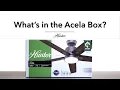 What s in the Box The Acela Ceiling Fan from Hunter