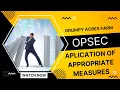 Homestead Security OpSec Step 5 Application of Appropriate OpSec Measures