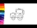 Drawing for Kids Tractor Picture Coloring Pages